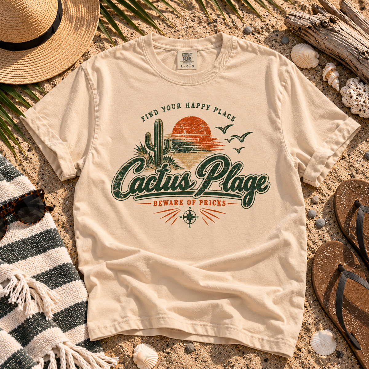 CACTUS PLAGE Signature T-Shirt