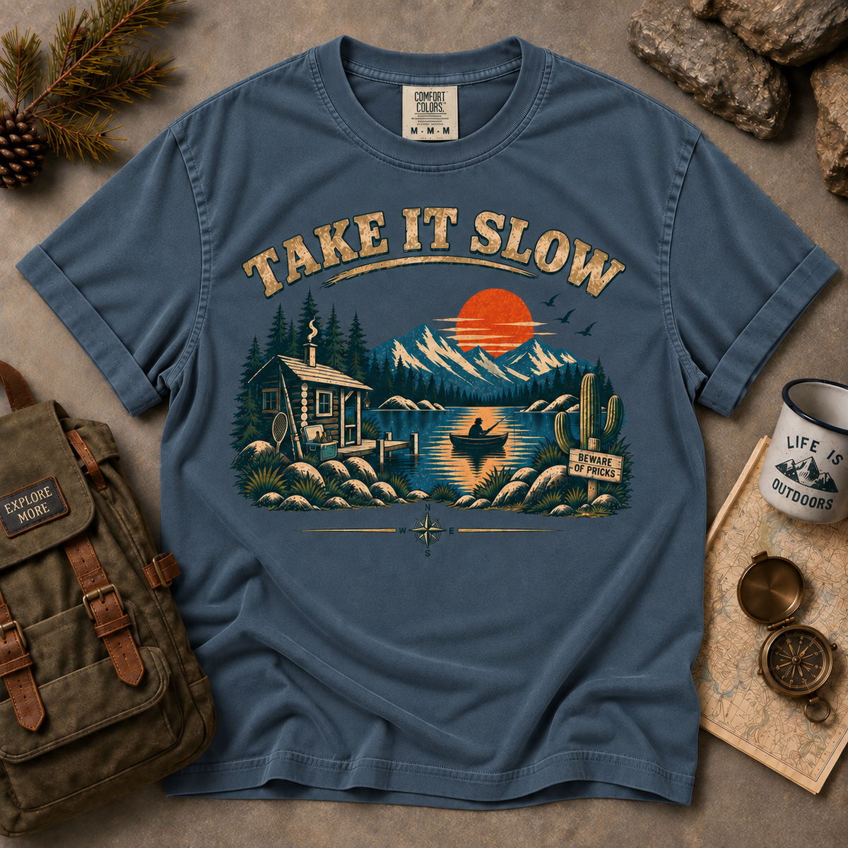 Take It Slow Fishing T-Shirt