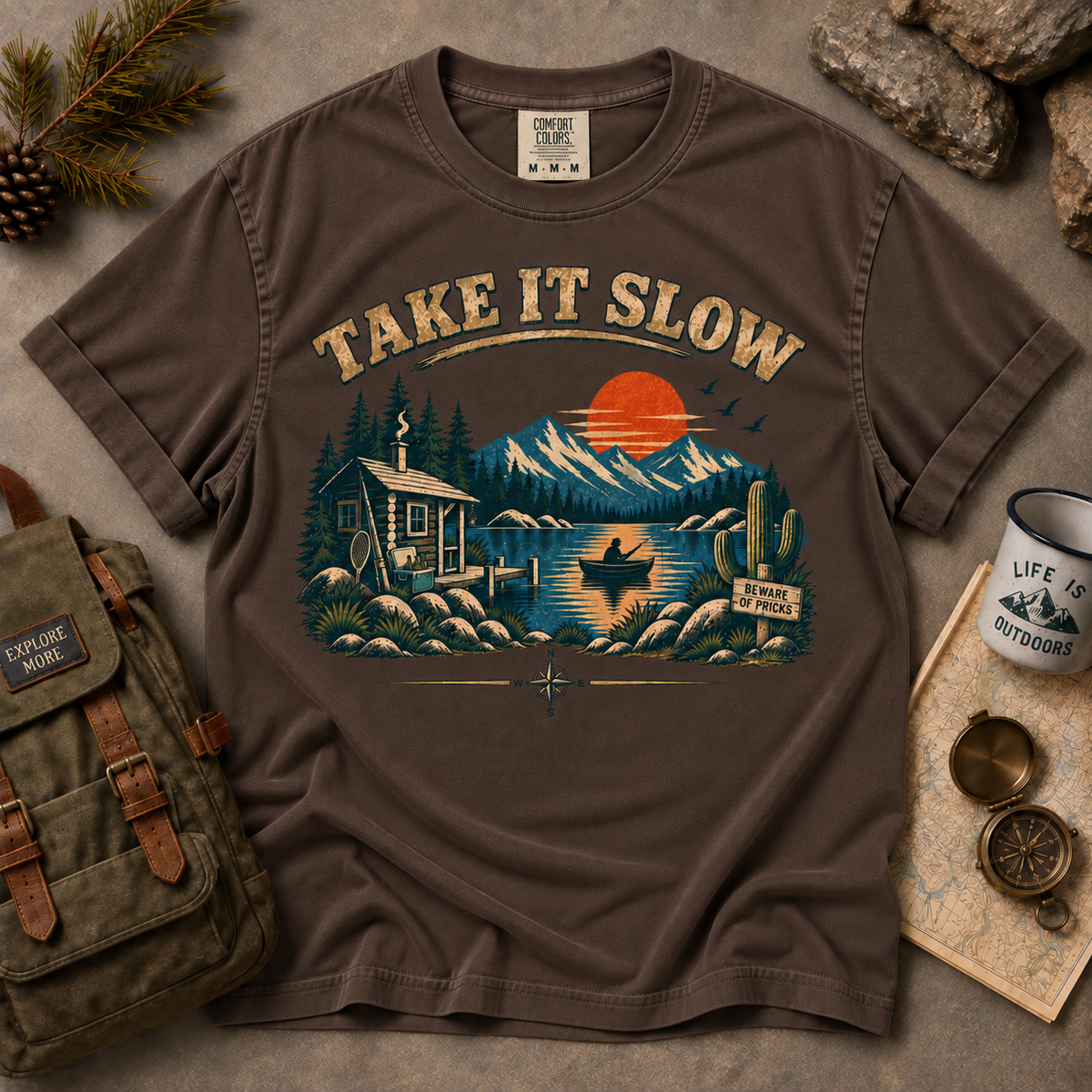 Take It Slow Fishing T-Shirt
