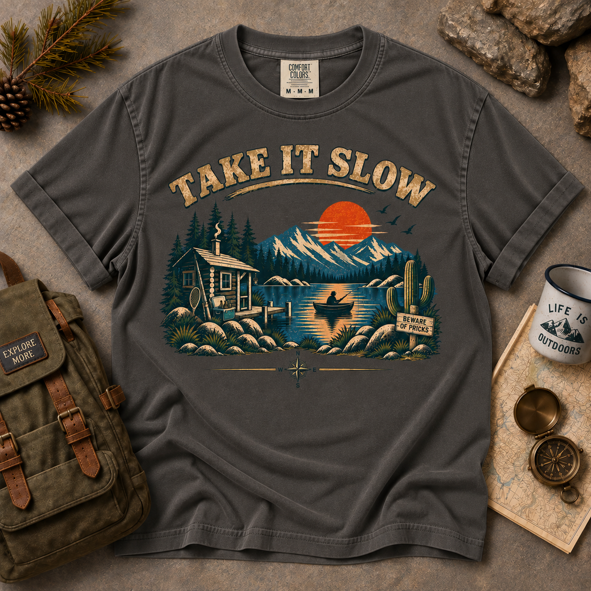 Take It Slow Fishing T-Shirt