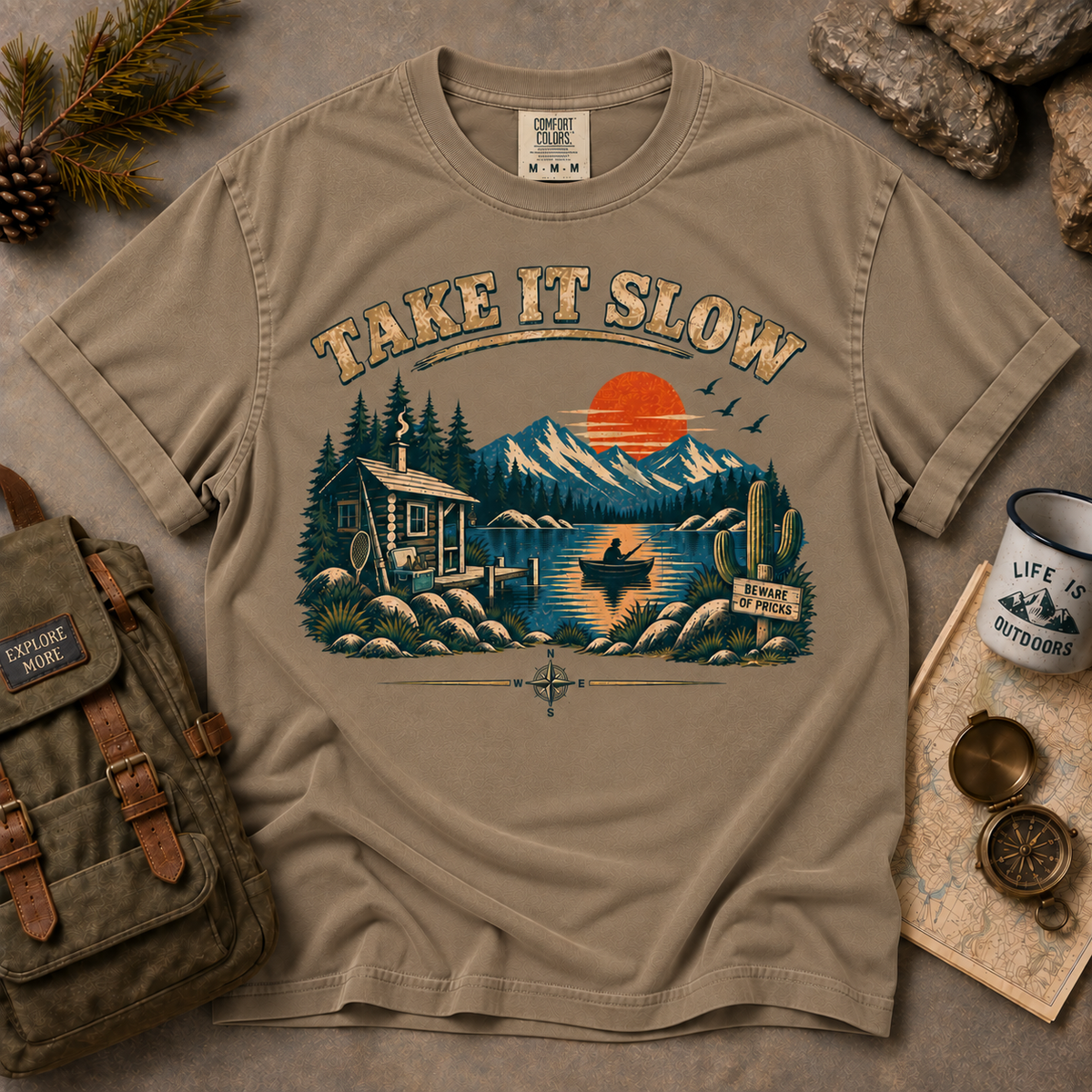 Take It Slow Fishing T-Shirt