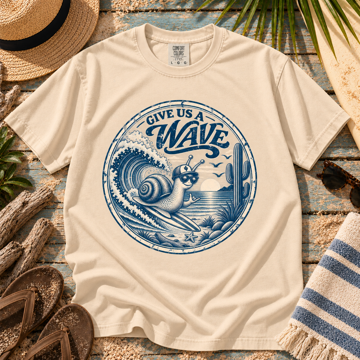 Surfing Snail T-Shirt