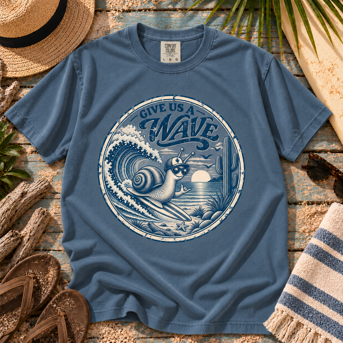 Surfing Snail T-Shirt
